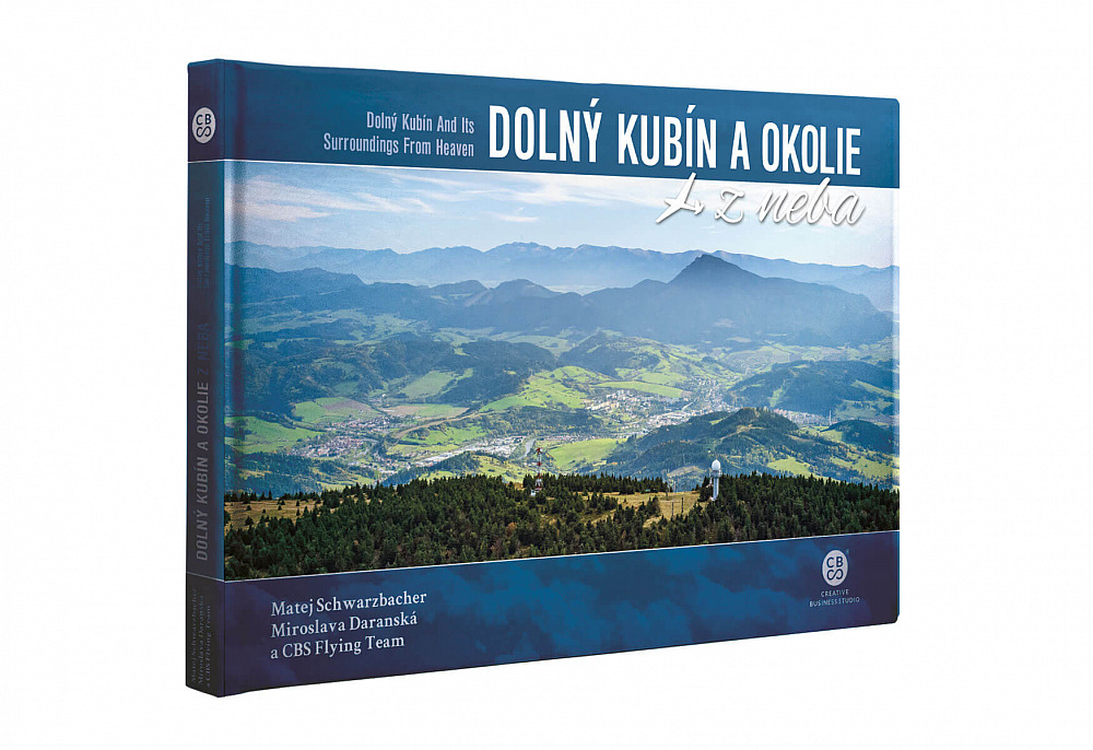 Dolný Kubín a okolie z neba