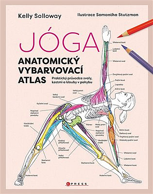 Jóga: Anatomický vybarvovací atlas