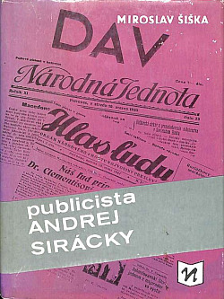 Publicista Andrej Sirácky