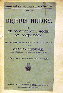 Dějepis hudby II.