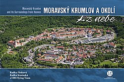 Moravský Krumlov a okolí z nebe