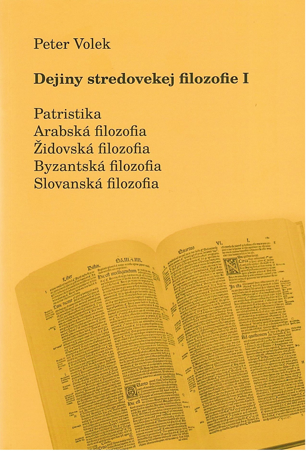 Dejiny stredovekej filozofie I