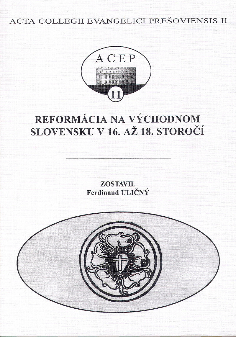 Reformácia na východnom Slovensku v 16. až 18. storočí