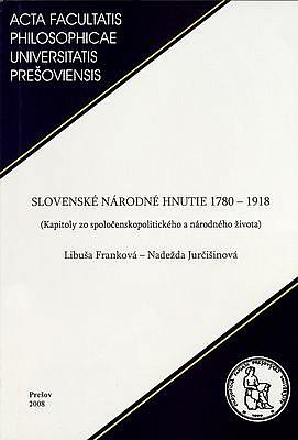 Slovenské národné hnutie 1780-1918