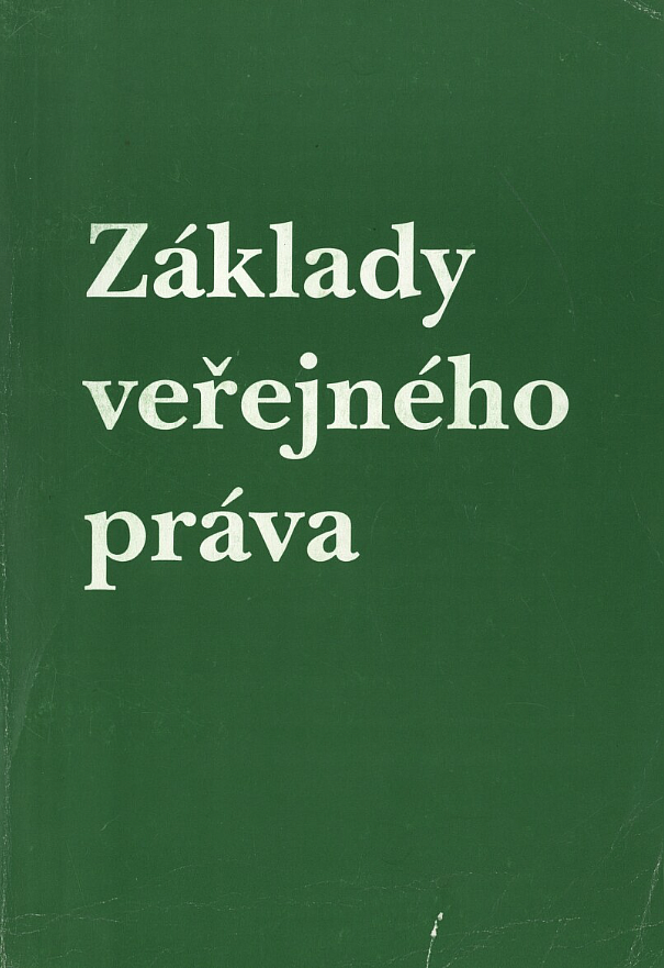 Základy veřejného práva