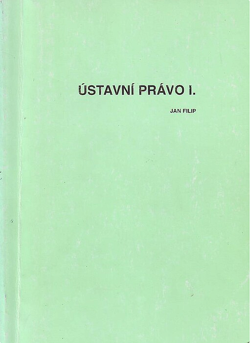 Ústavní právo I.