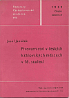 Pivovarnictví v českých královských městech v 16. století