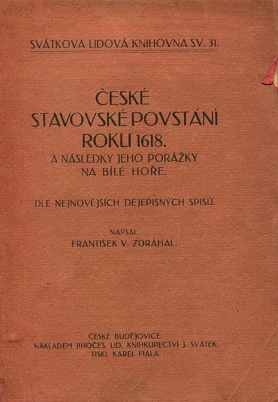 České stavovské povstání roku 1618 a následky jeho porážky na Bílé hoře