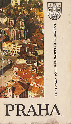 Praha - plán města 1975