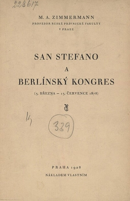 San Stefano a Berlínský kongres (3. března-13.července 1878)