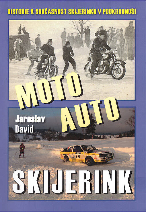 Moto auto skijerink