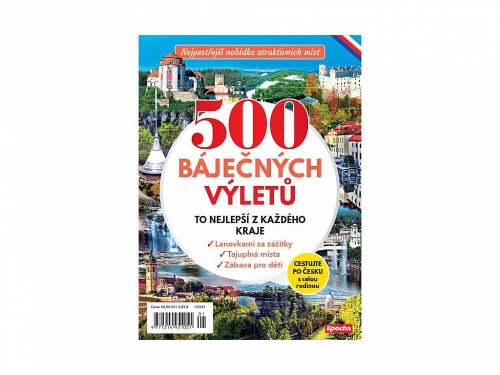 500 báječných výletů