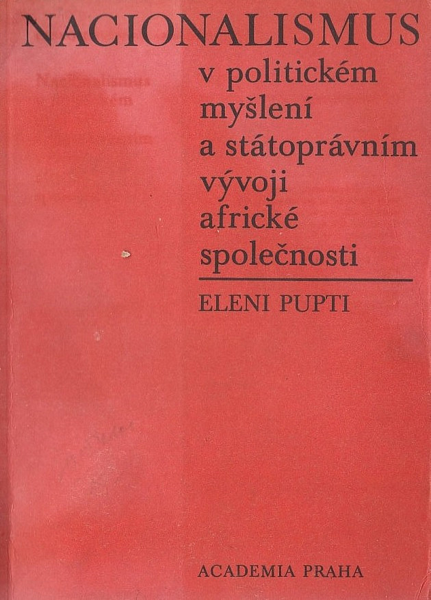 Nacionalismus v politickém myšlení a státoprávním vývoji africké společnosti