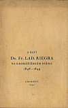 Z řečí Dr. Fr. Lad. Riegra na kroměřížském sněmu 1848-1849