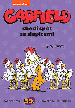 Garfield chodí spát se slepicemi