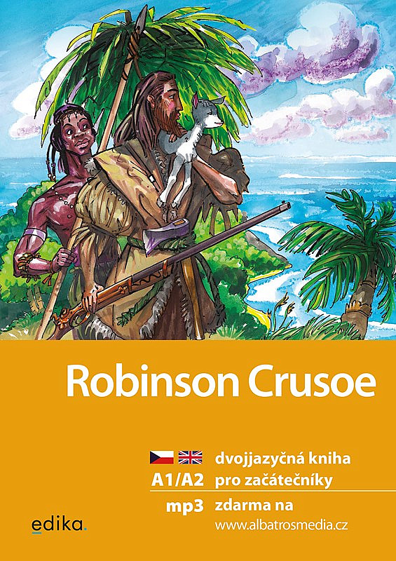 Robinson Crusoe (dvojjazyčná kniha)