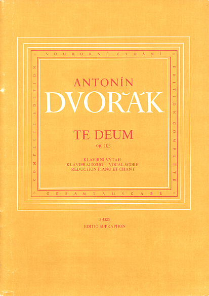 Te deum: op. 103 : klavírní výtah