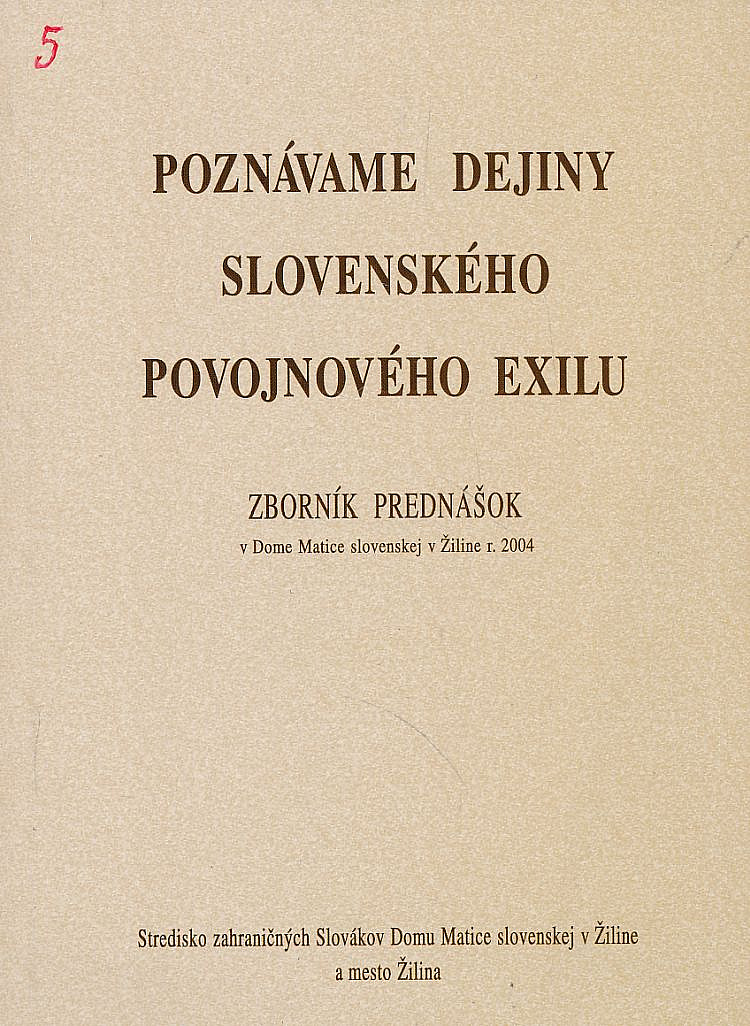 Poznávame dejiny slovenského povojnového exilu