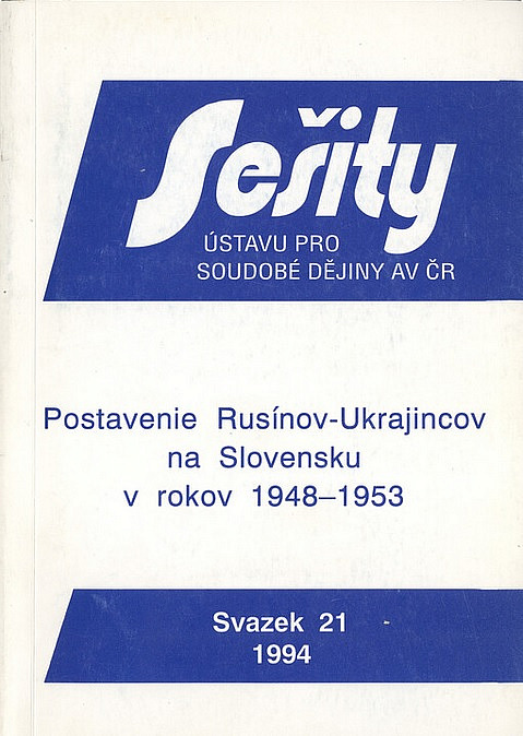 Postavenie Rusínov-Ukrajincov na Slovensku v rokoch 1948-1953