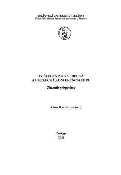 17. študentská vedecká a umelecká konferencia FF PU: Zborník príspevkov