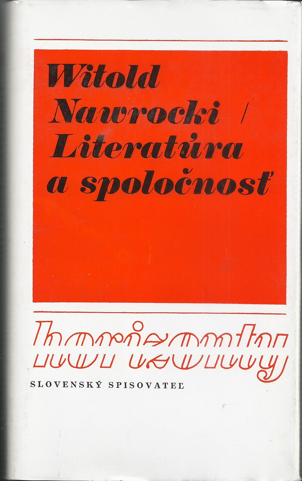 Literatúra a spoločnosť