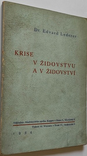 Krise v židovstvu a v židovství