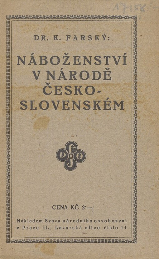 Náboženství v národě česko-slovenském