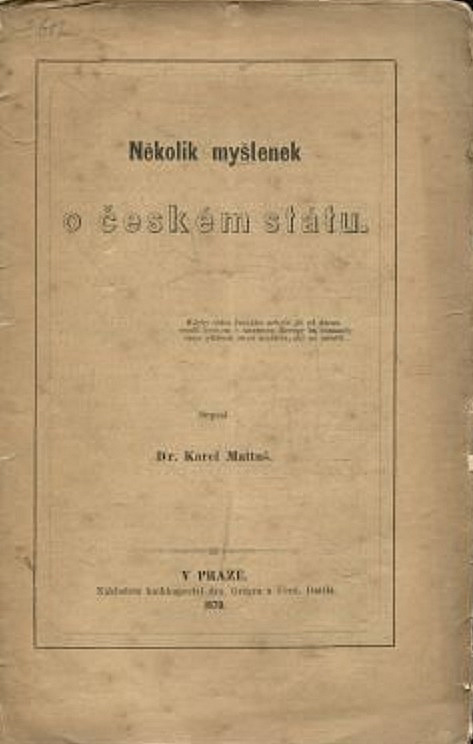 Několik myšlenek o českém státu