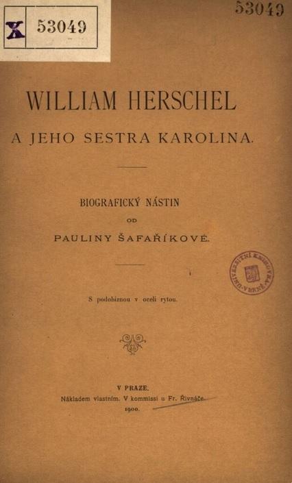 William Herschel a jeho sestra Karolina