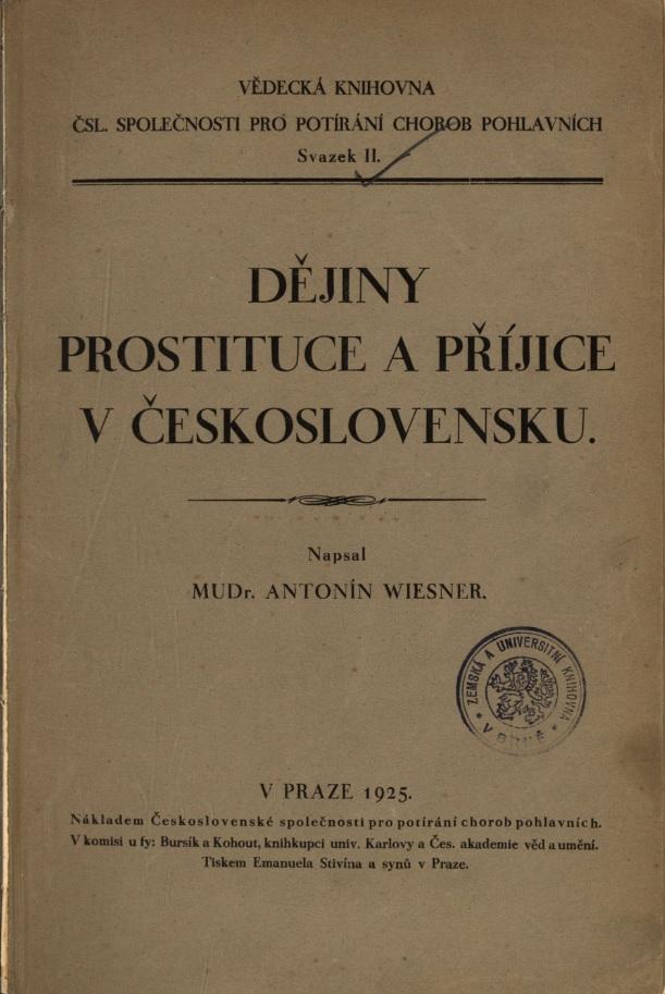 Dějiny prostituce a příjice v Československu