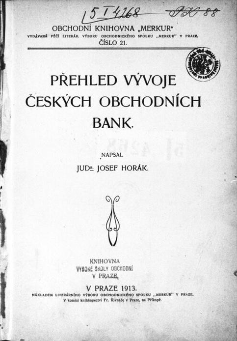 Přehled vývoje českých obchodních bank