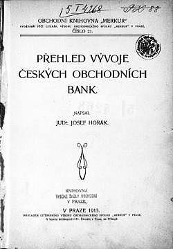 Přehled vývoje českých obchodních bank