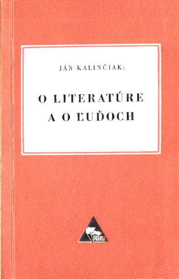 O literatúre a ľuďoch