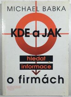 Kde a jak hledat informace o firmách