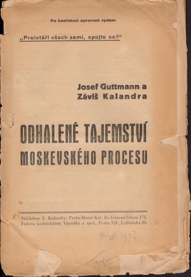 Odhalené tajemství moskevského procesu