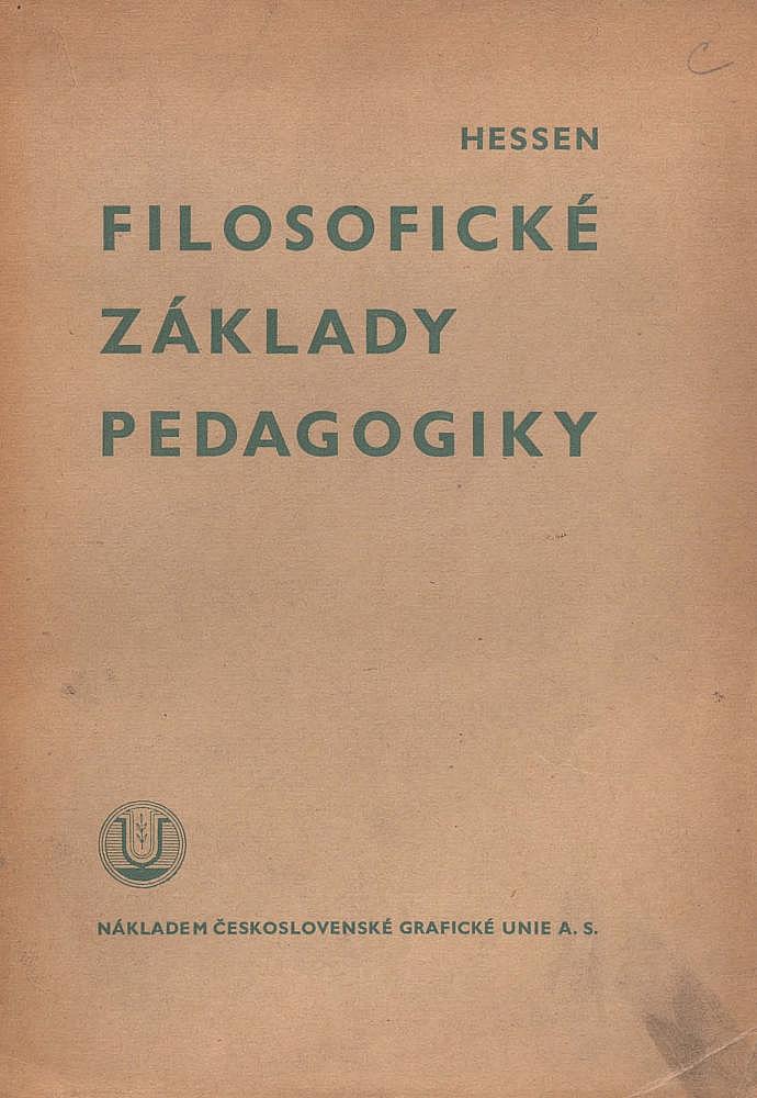 Filosofické základy pedagogiky