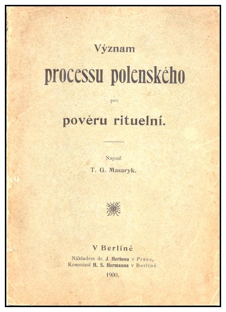 Význam procesu polenského pro pověru ritualní