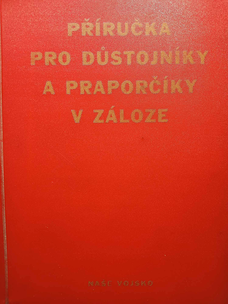 Příručka pro důstojníky a praporčíky v záloze