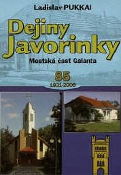 Dejiny Javorinky: Mestská časť Galanta