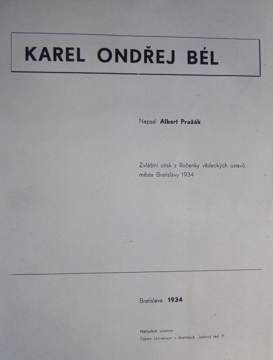 Karel Ondřej Bél