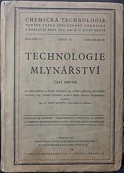 Technologie mlynářství. Díl II