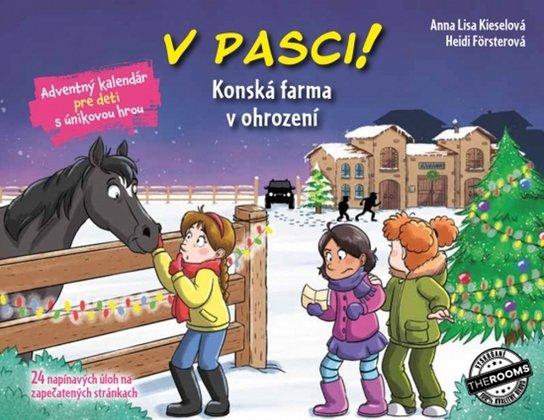 V pasci! Konská farma v ohrození: Adventný kalendár pre deti s únikovou hrou