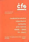 Československé zápalkové nálepky pro vývoz 1945-1983 (2. část)