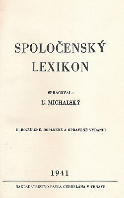 Spoločenský lexikon