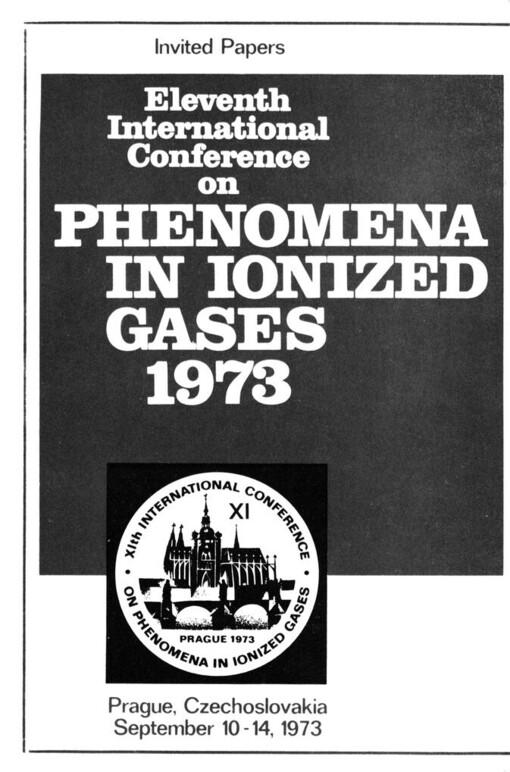 Phenomena in ionized gases 1973 - invited papers