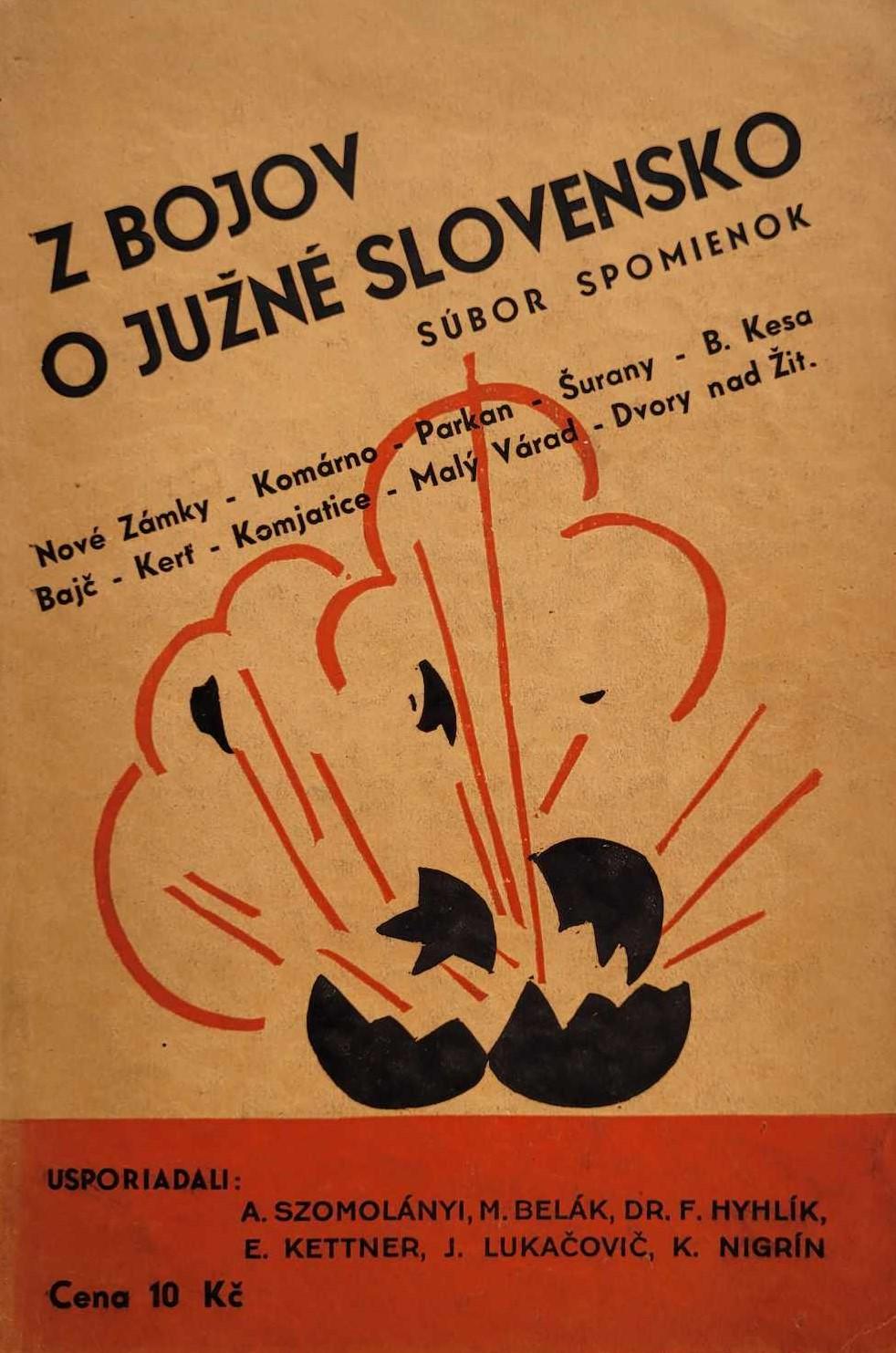 Z bojov o južné Slovensko: Súbor spomienok