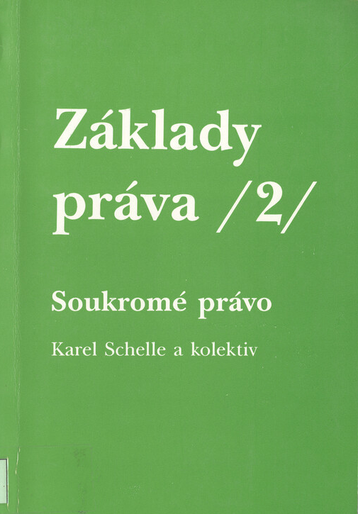 Základy práva 2: Soukromé právo