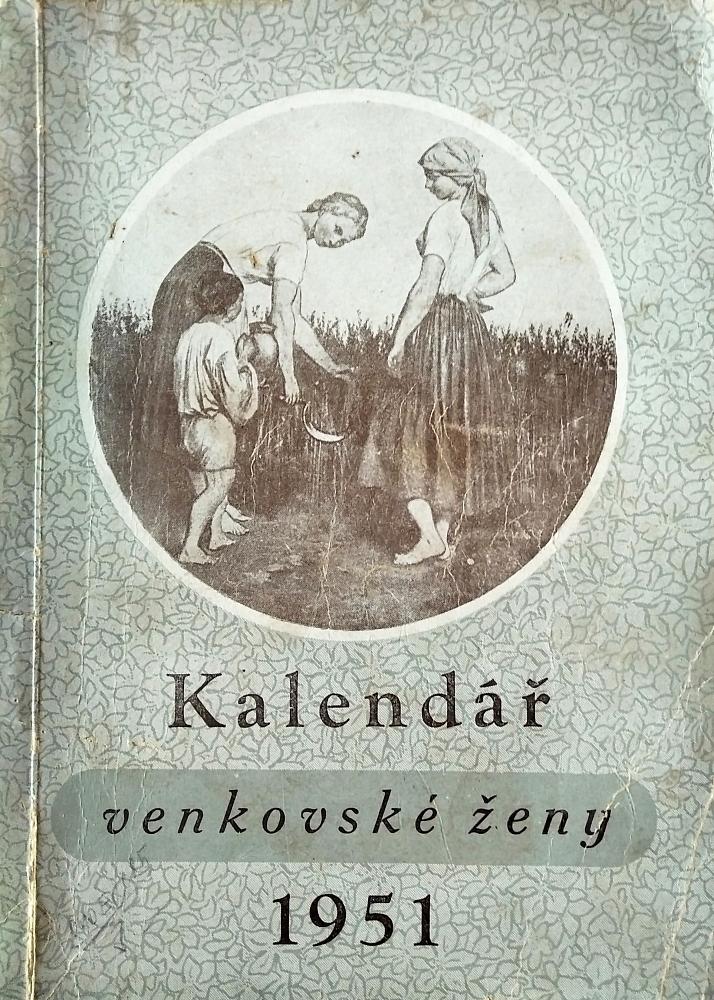 Kalendář venkovské ženy 1951