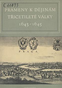 Prameny k dějinám třicetileté války 1643-1645