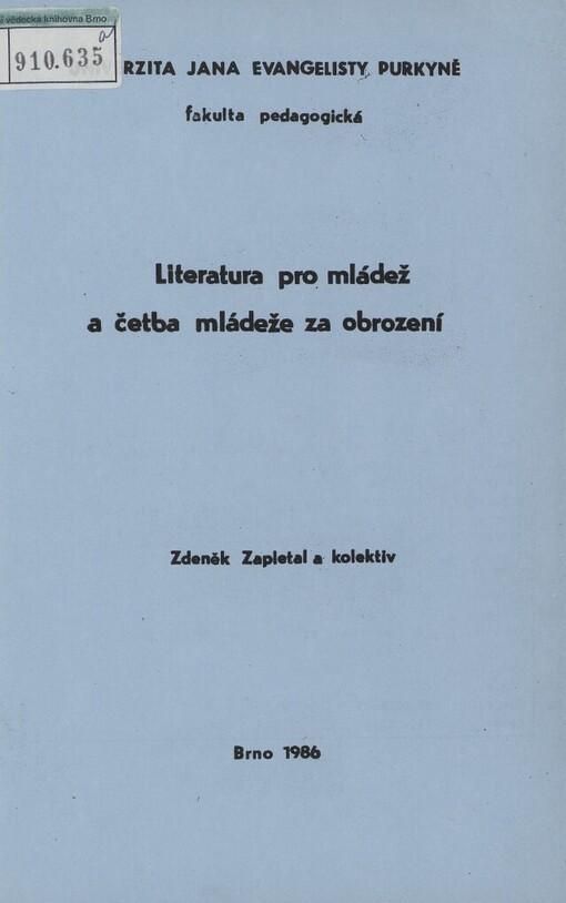 Literatura pro mládež a četba mládeže za obrození